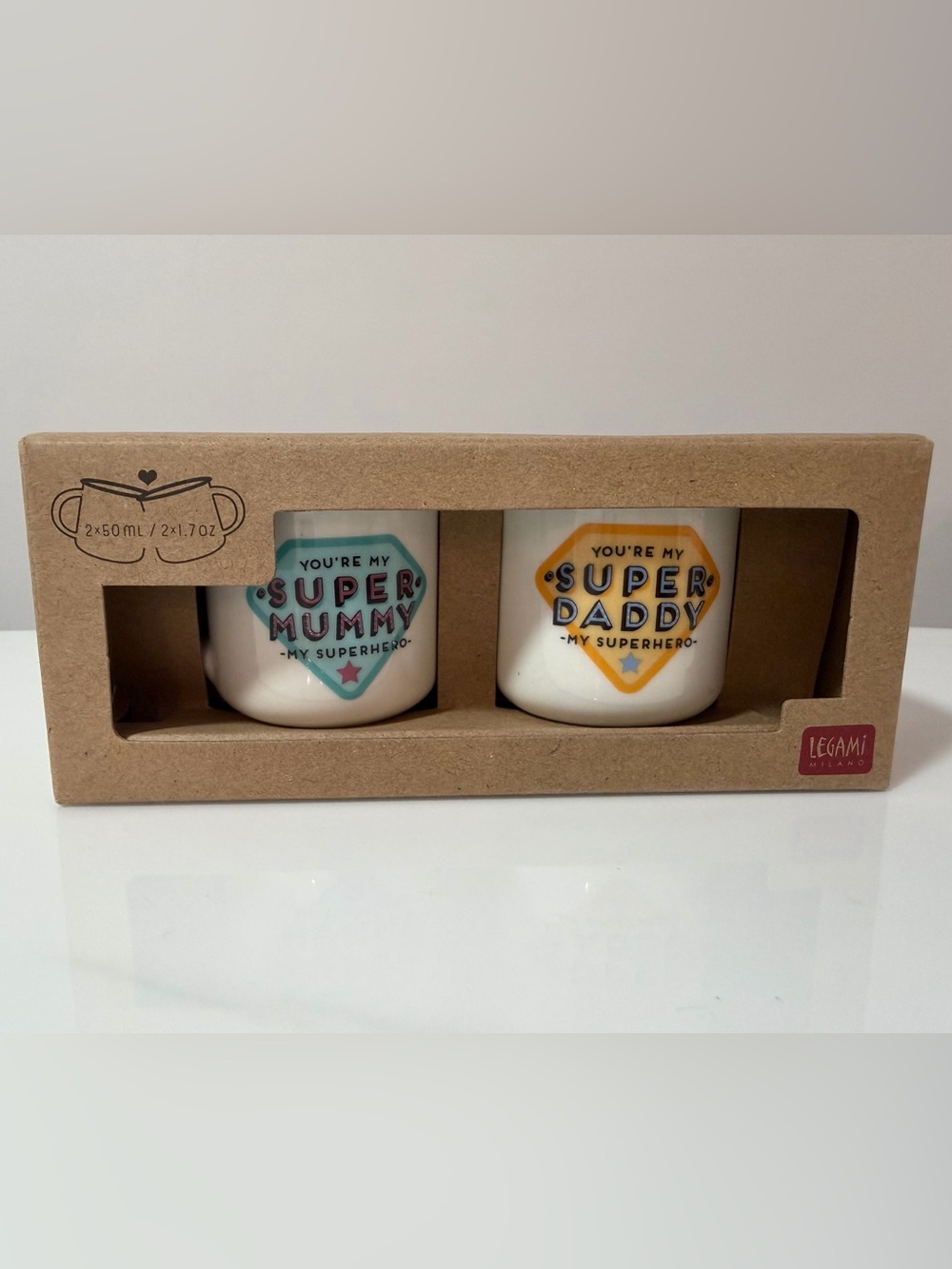 LEGAMI Ceramic Espresso Gift Set